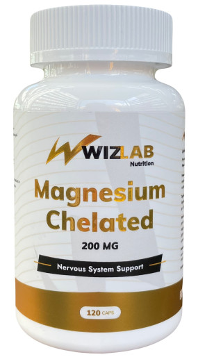 Magnesium Chelated 200mg Магний, кальций, Magnesium Chelated 200mg - Magnesium Chelated 200mg Магний, кальций